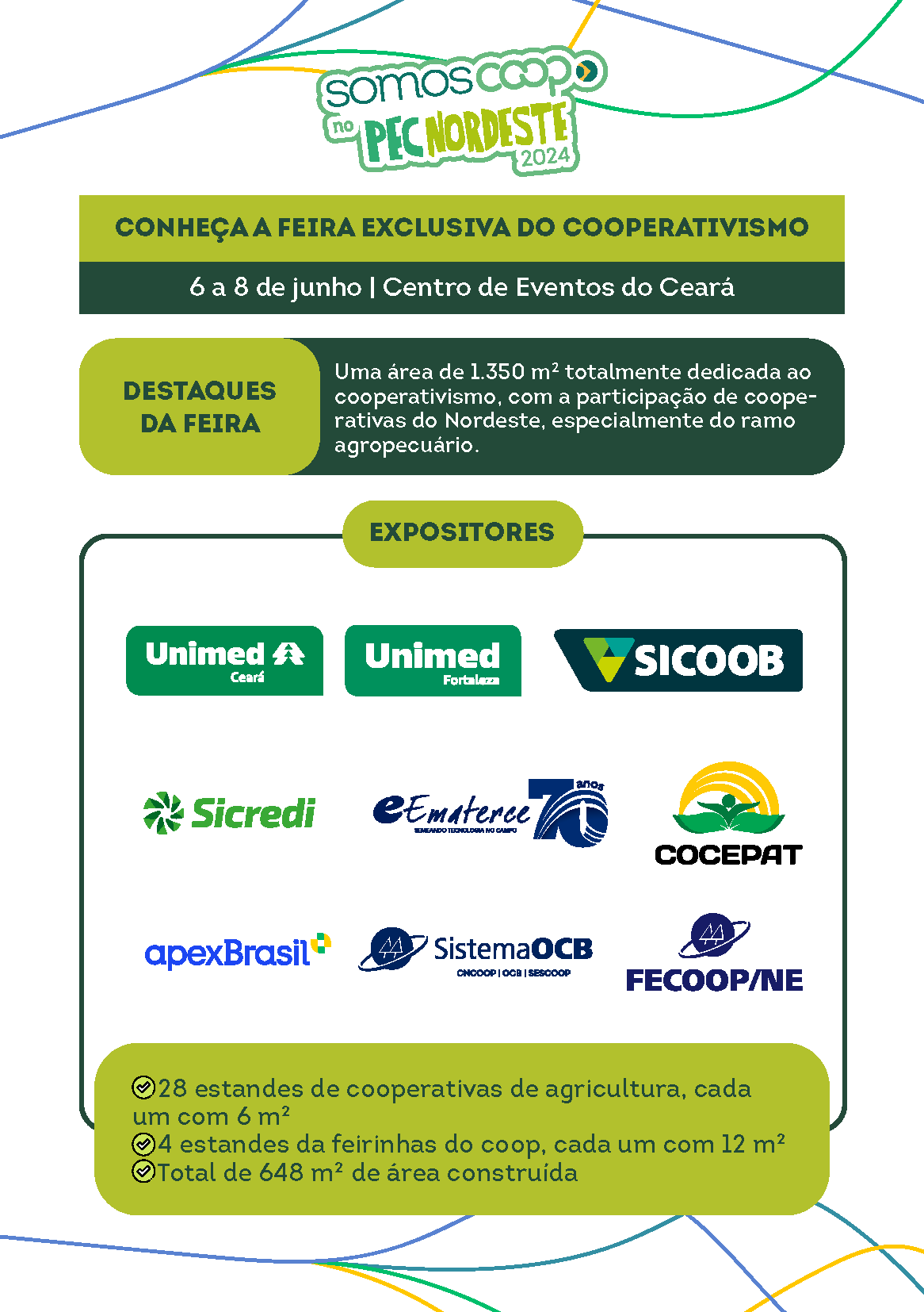 Folder A5 PEC Nordeste 2024 Feira Exclusiva do Cooperativismo Página 1