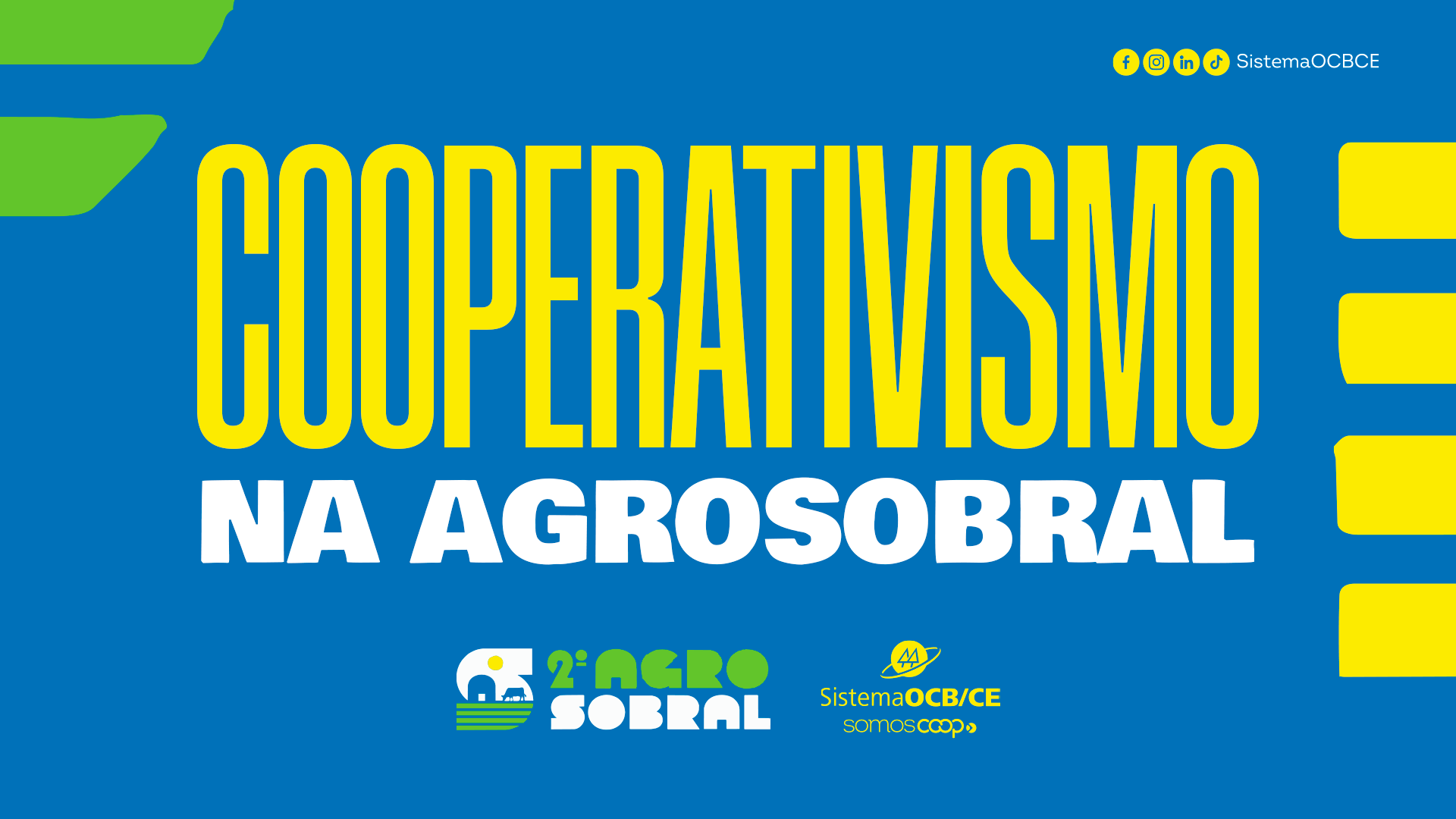 Cooperativismo fortalece programação da AgroSobral 2026 com debates sobre o agro cearense