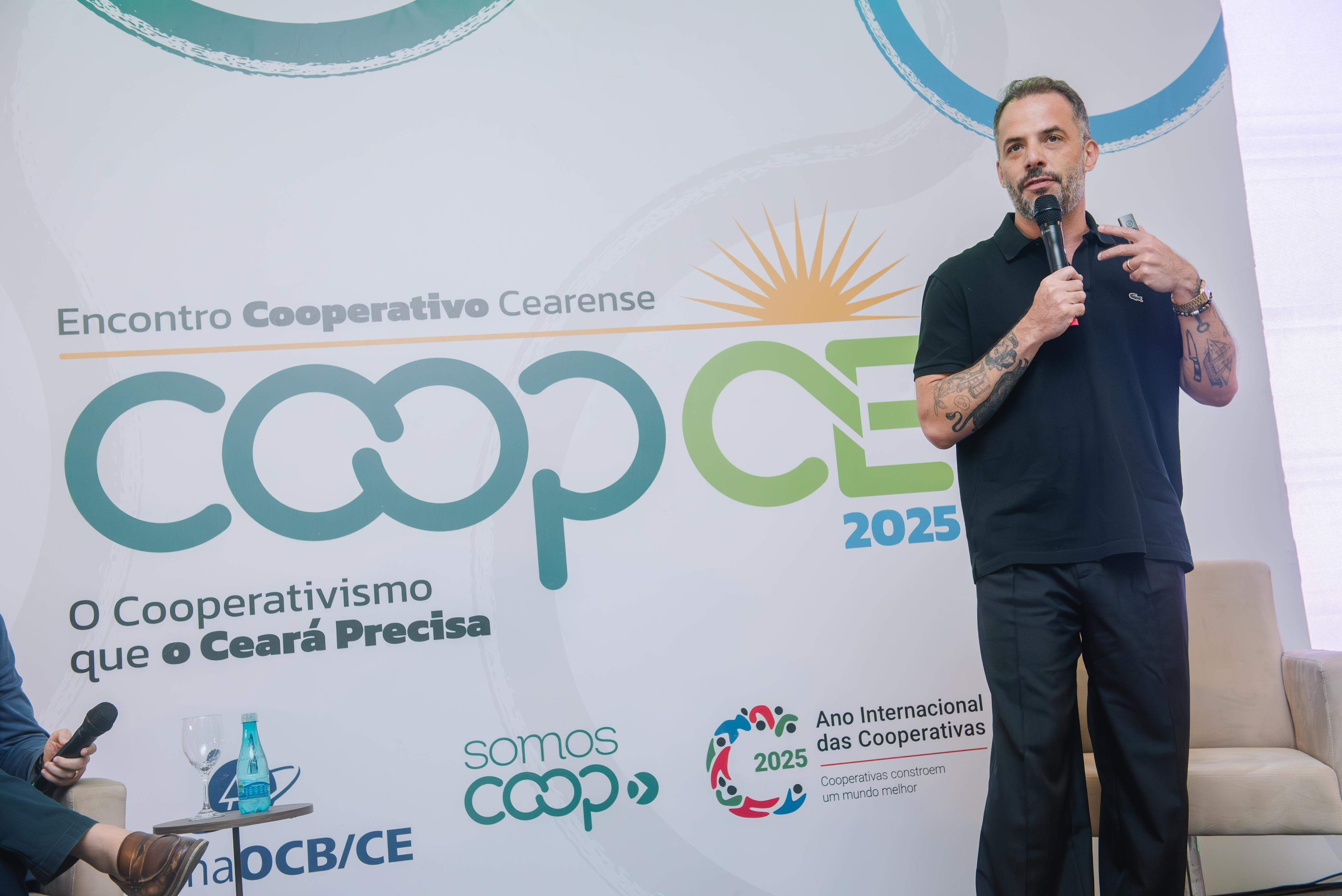 Falando em “coragem para fazer diferente”, Marcio Callage inspira CoopCE 2025 a sacudir o cooperativismo